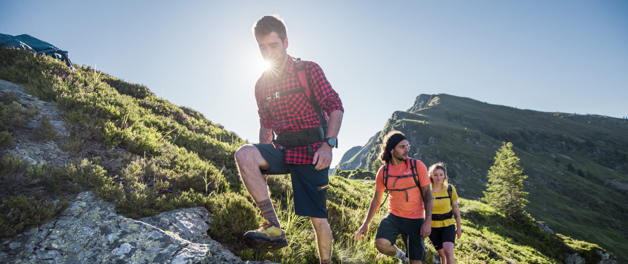Wanderer in Saalbach © saalbach.com