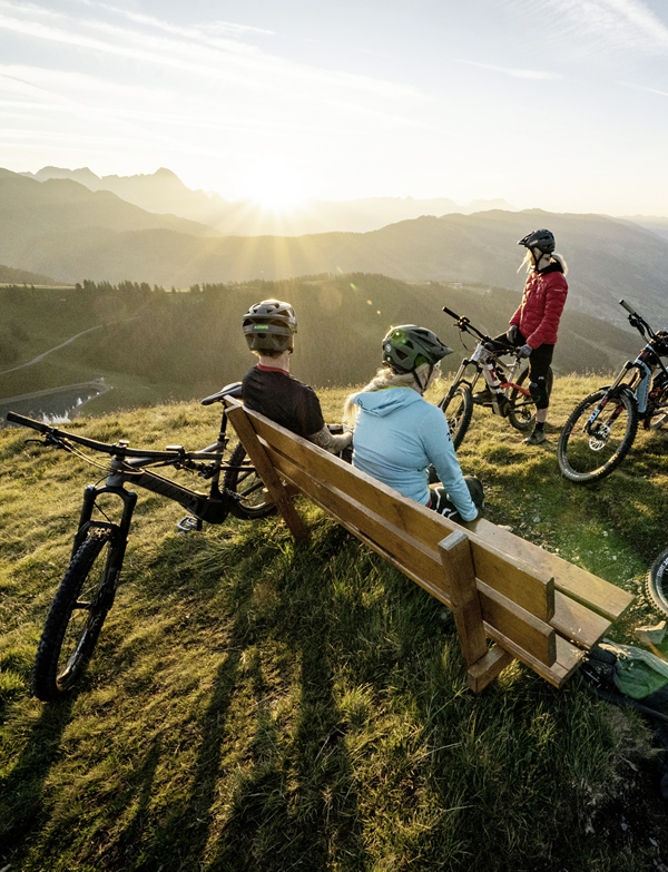 Bikeurlaub in Österreich © TVB Saalbach