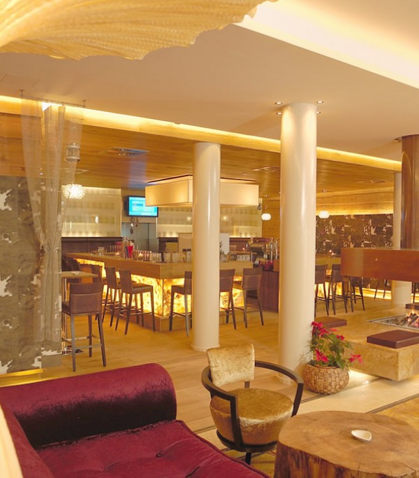 Die Lobby im 5-Sterne Hotel