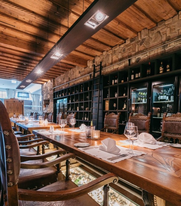 Gedeckter Tisch im Themenrestaurant