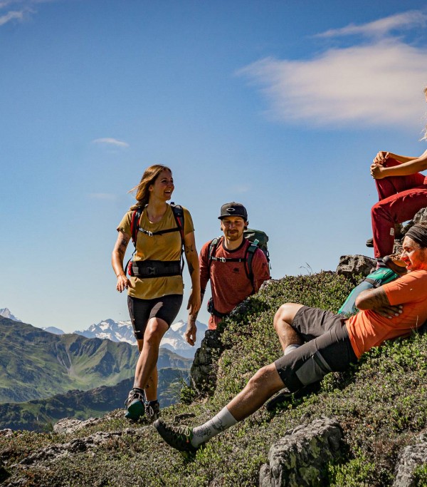 Die Pause beim Wandern entspannt genießen © saalbach.com, Yvonne Hörl