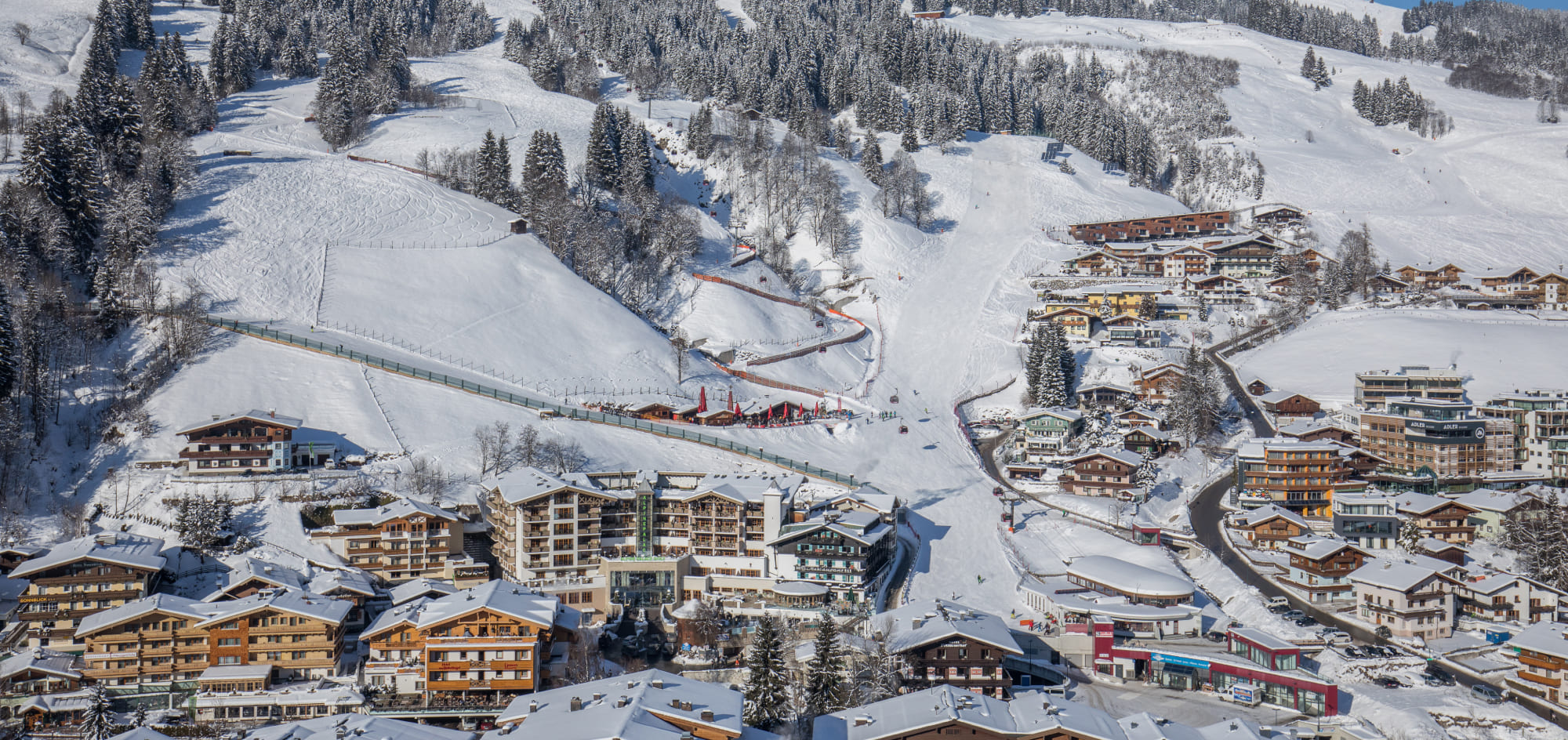5-Sterne Superior Hotel Alpine Palace direkt auf der Skipiste