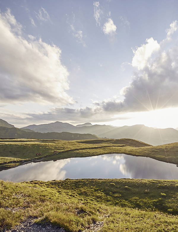 Bergsee im Sommer © TVB Saalbach